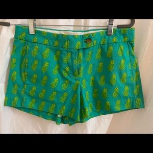 Jcrew Pineapple shorts.